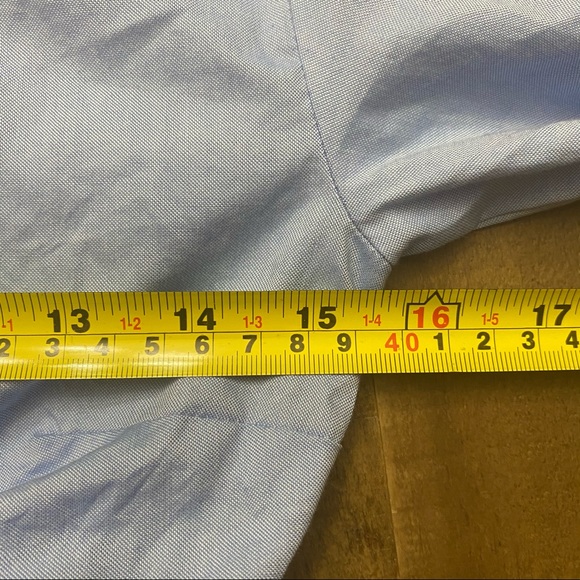 JCrew Sara Oxford Wrap Top Blue Size XXS - Picture 5 of 9